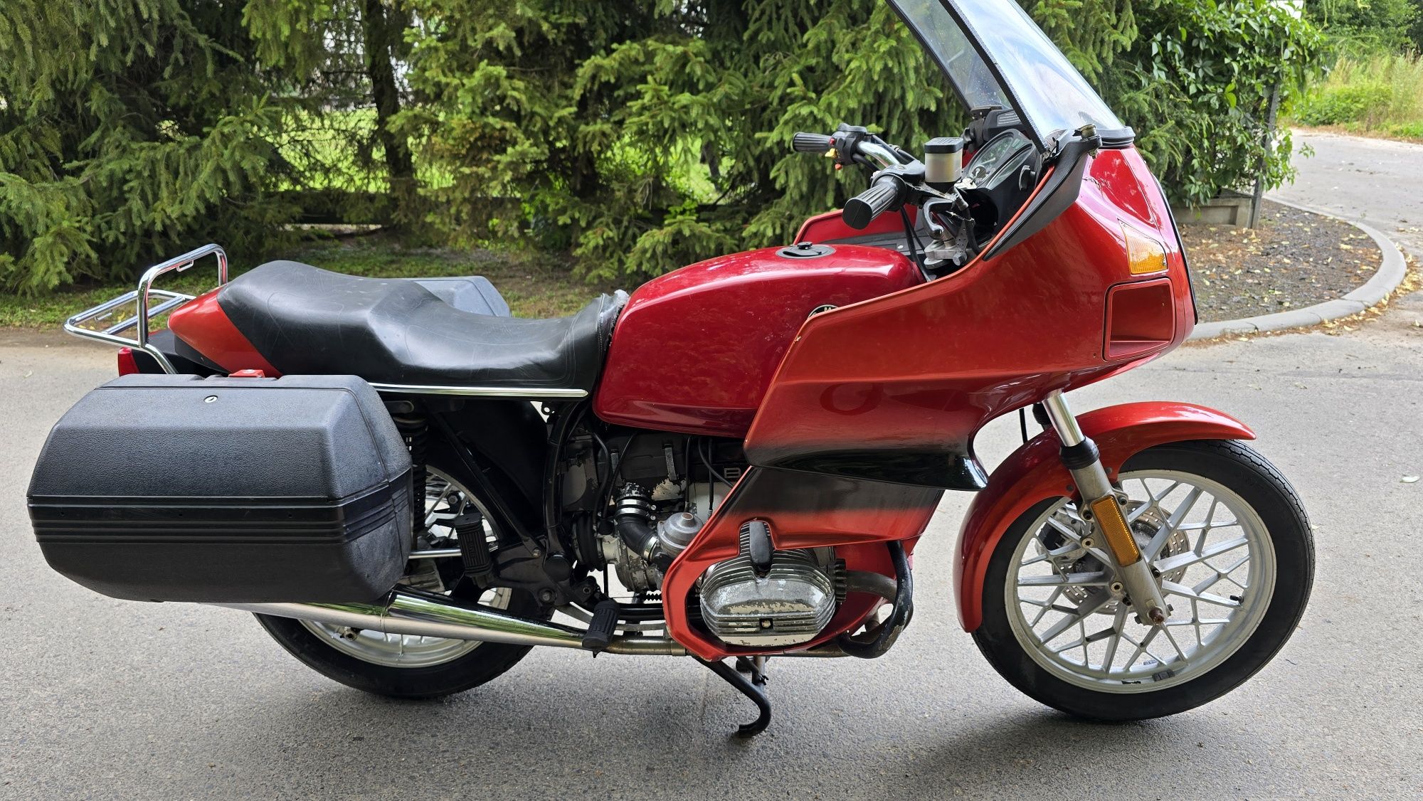 BMW R45 bokser 2V klasyk dla majsterkowicza bober cafe racer