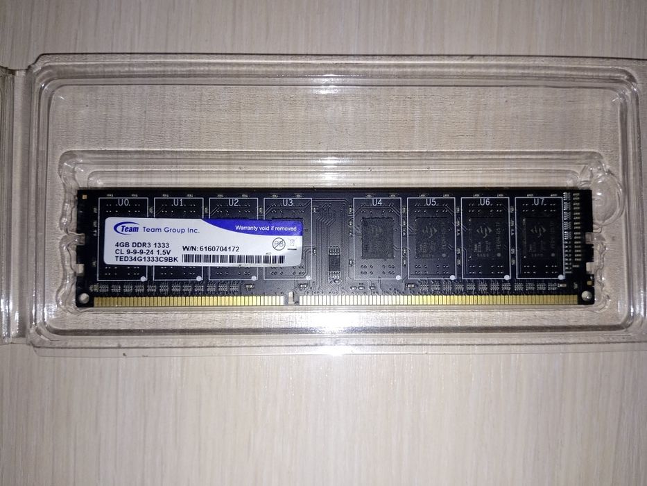 Оперативна пам'ять 4гб ddr3