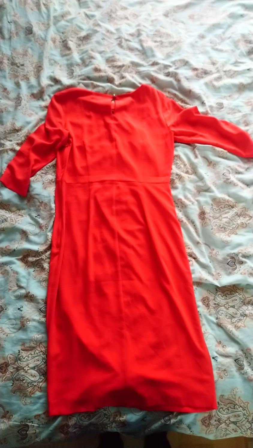 Elegancka czerwona sukienka NOWA z metką  Lindex 36/38 karnawal