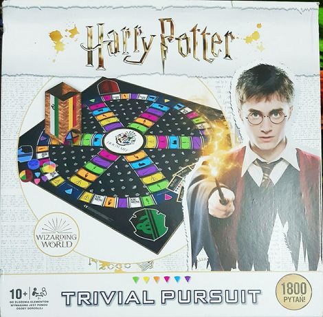 Harry Potter trivial pursuit planszówka 1800 pytań
