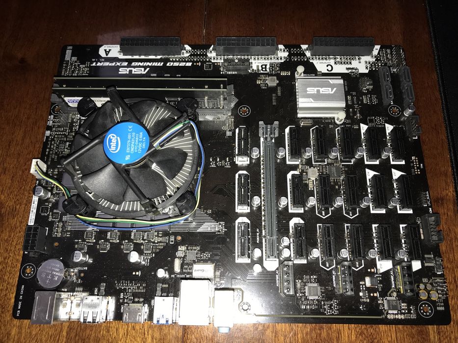 Компьютер Asus b250 mining expert g3900 8gb