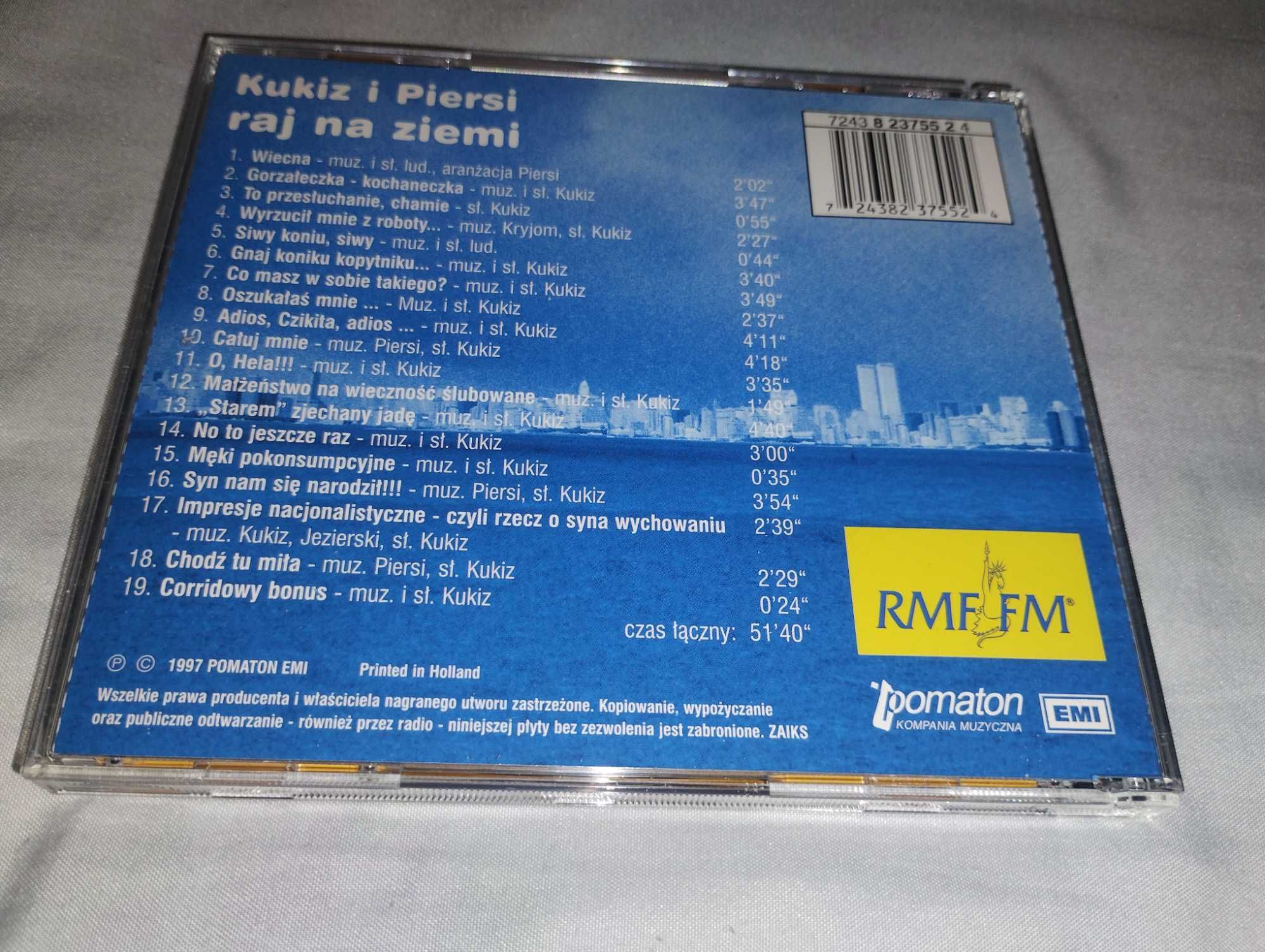 Kukiz i Piersi 2 CD w cenie 1 CD