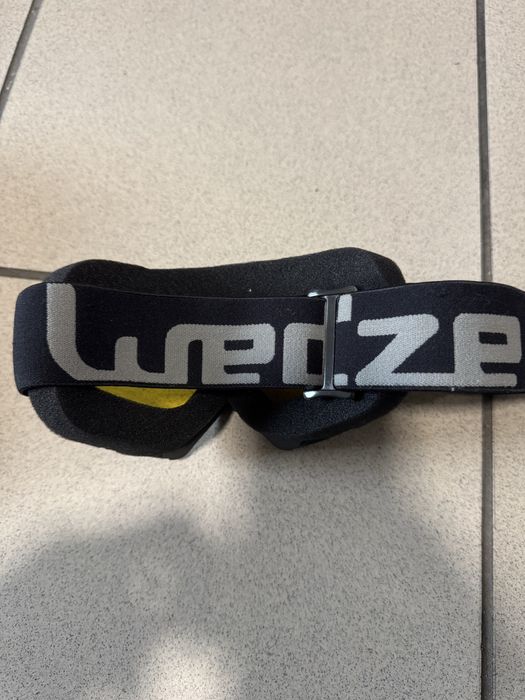 Gogle okulary narciarskie snowboardowe Wedze żółte