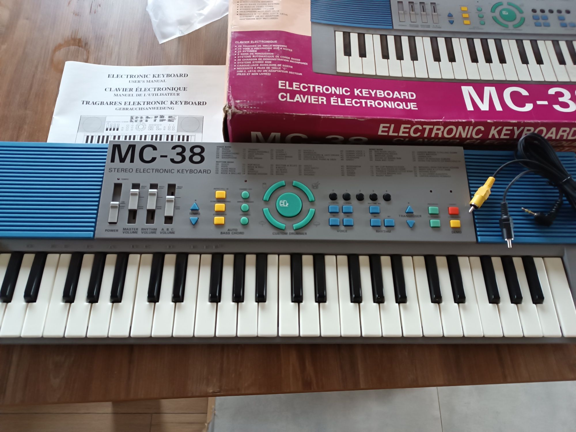 Dziecięce Organy klawisze Keyboard MC 38