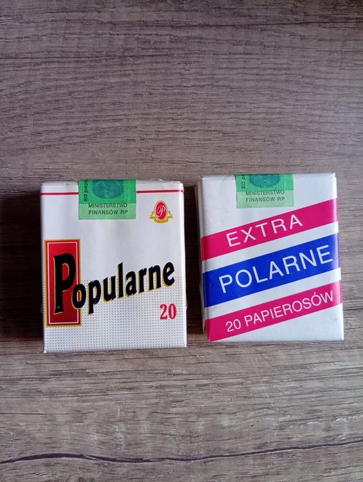 Dwie Kolekcjonerskie paczki popularne.