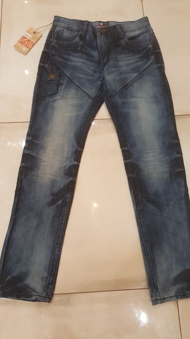 Spodnie jeans ROSS CARRA