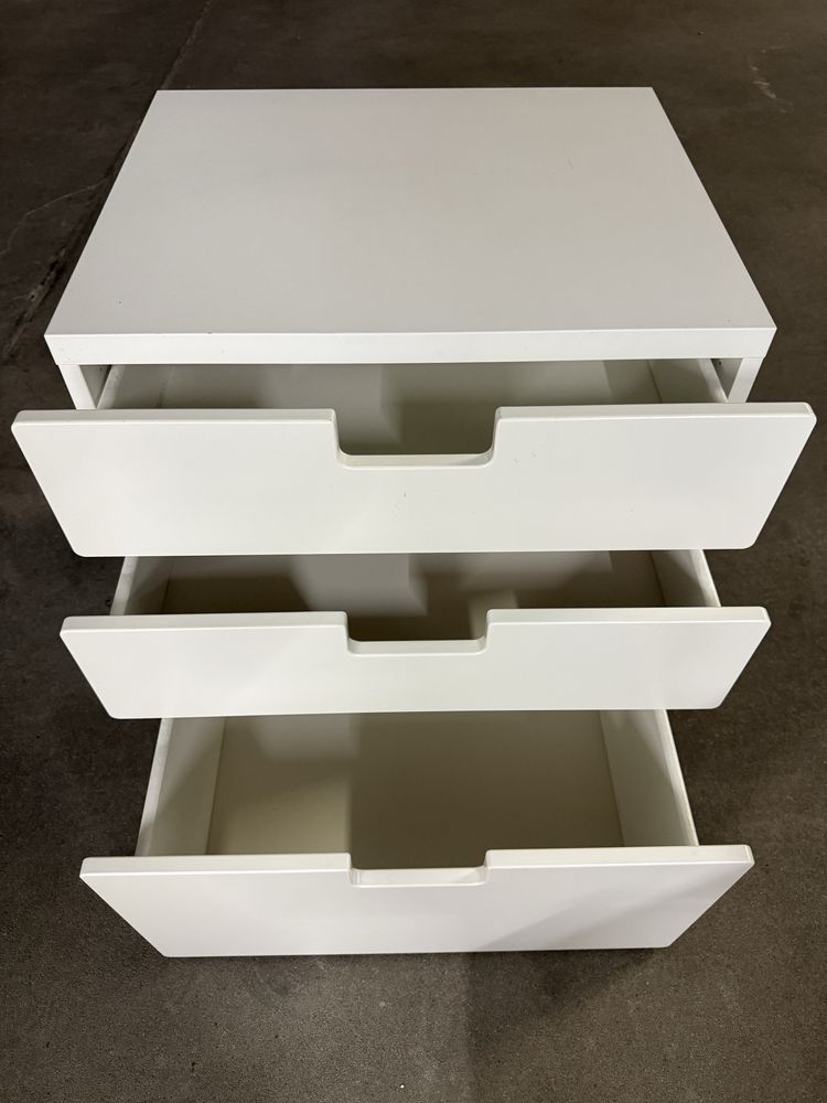 Komoda IKEA STUVA – 3 szuflady – Biała