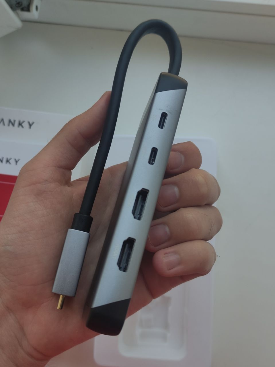 Мультипортовий адаптер(USB-C hub) 9 in 1 IVANKY