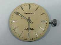 Kompletny mechanizm zegarka Sandoz