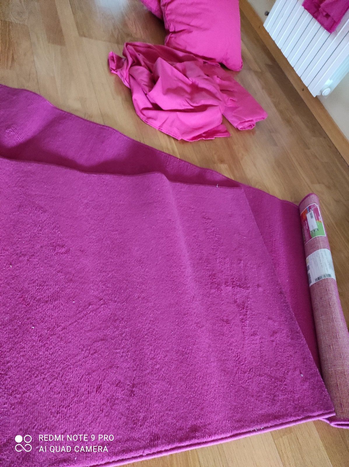 Conjunto de quarto menina rosa fúcsia