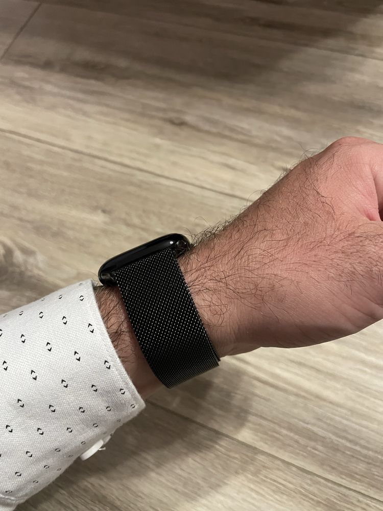 Apple Watch 10 GPS+CELLULAR 46MM Pasek S/M onyks