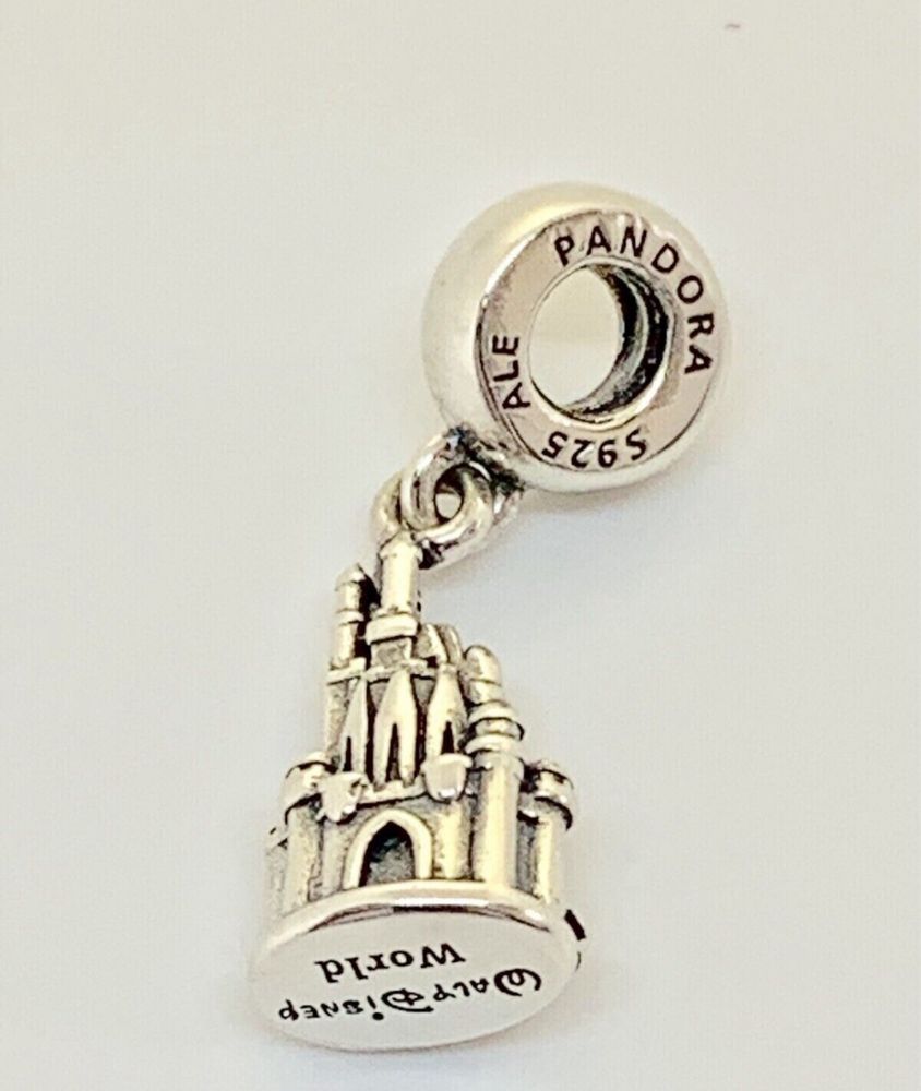 Pingente Castelo conta original Pandora vendido exclusivo na Disney