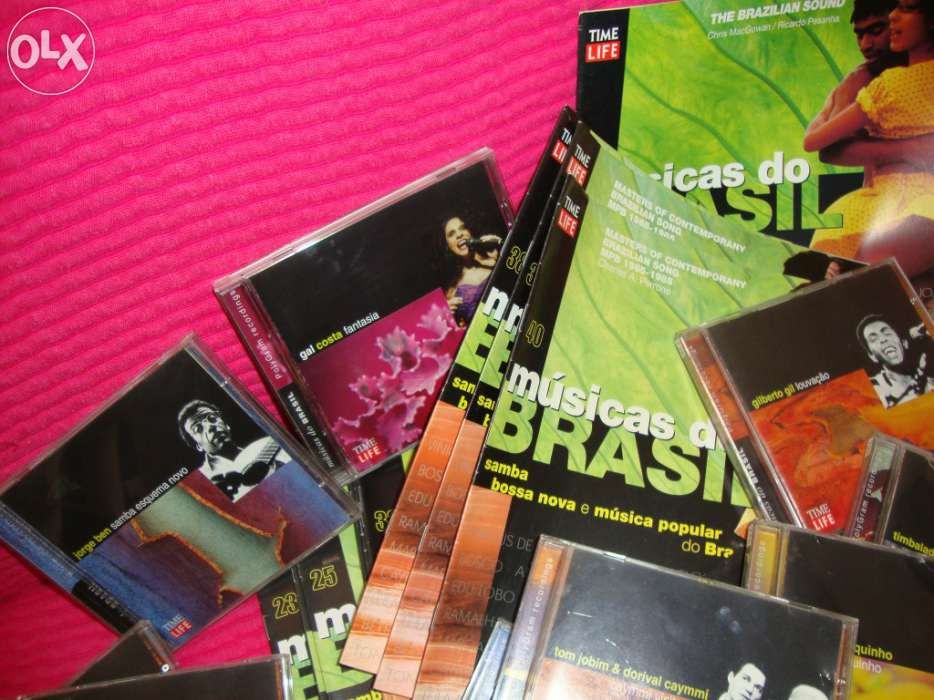 Coleção de cd,s de samba,bossa nova e musica popular brasileira