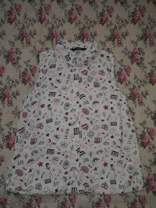 Bluzka koszula dla dziewczynki GEORGE rozm.140/146rozm.