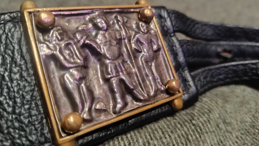 Rzymski pas oficerski (cingulum militare) – I w. n.e., rękodzieło