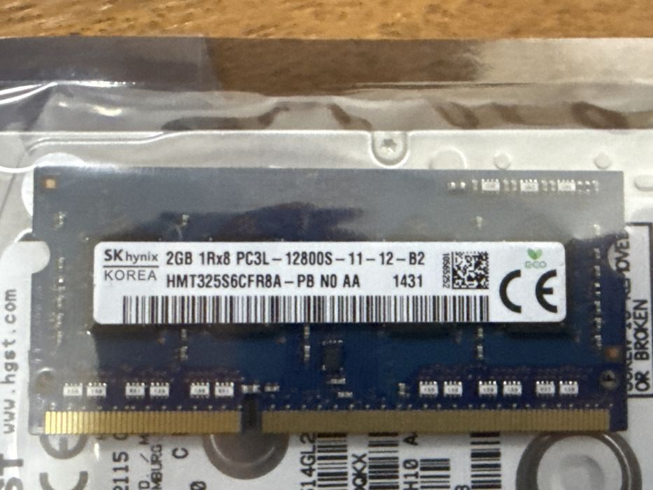 Продам оперативку для ноутбука