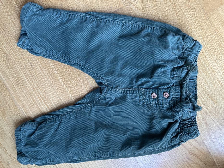 Spodnie sztruksowe H&M, 68cm