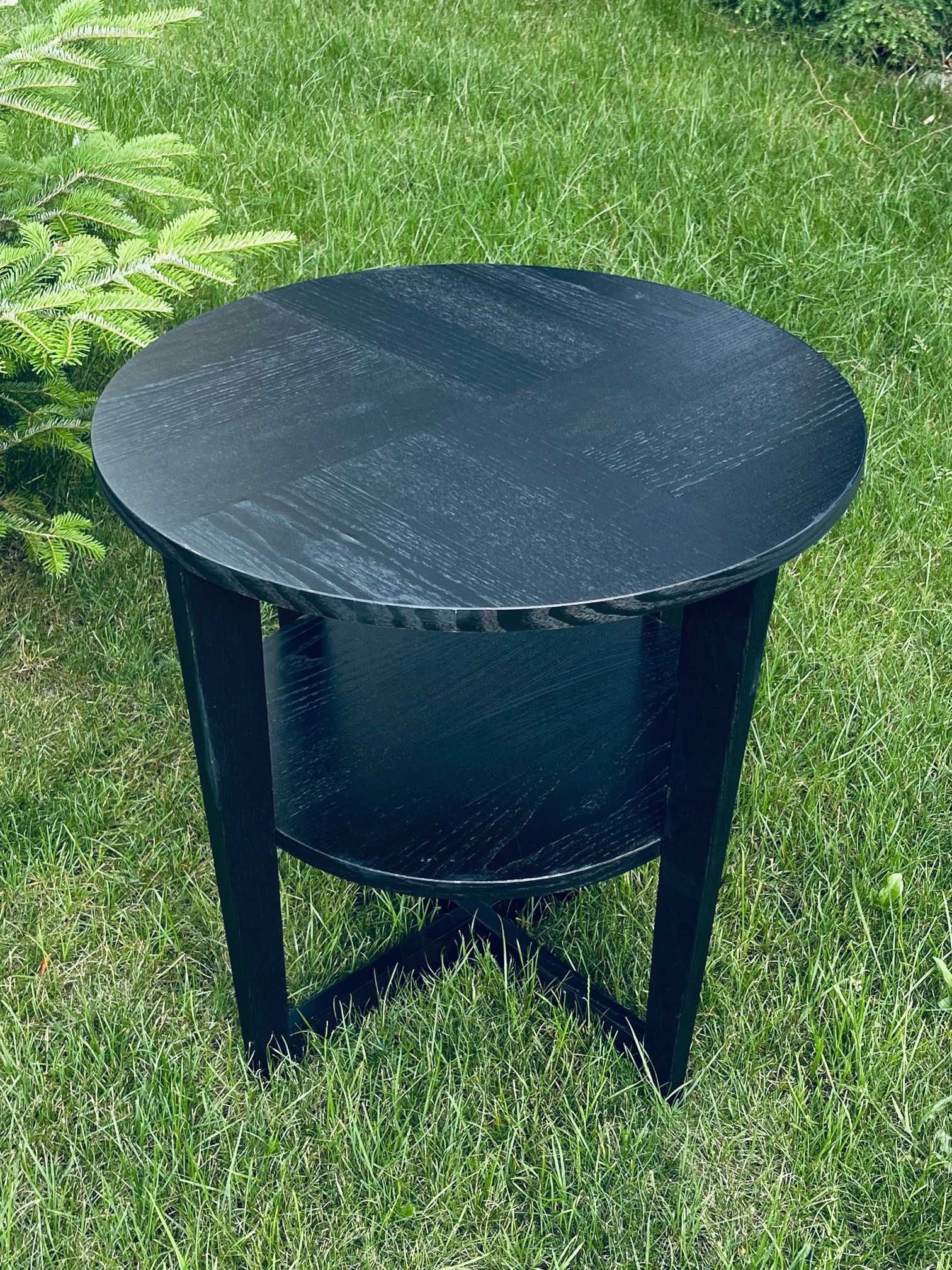 Stolik okrągły Vejmon z IKEA