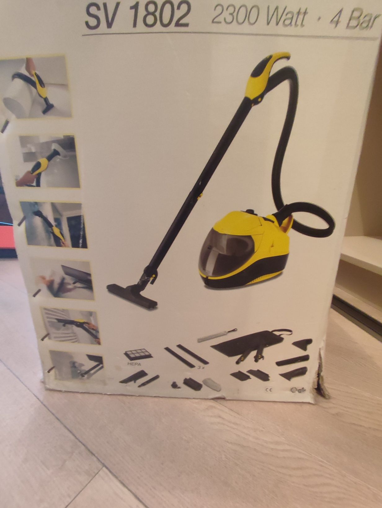 Пылесос парогенератор karcher 1802