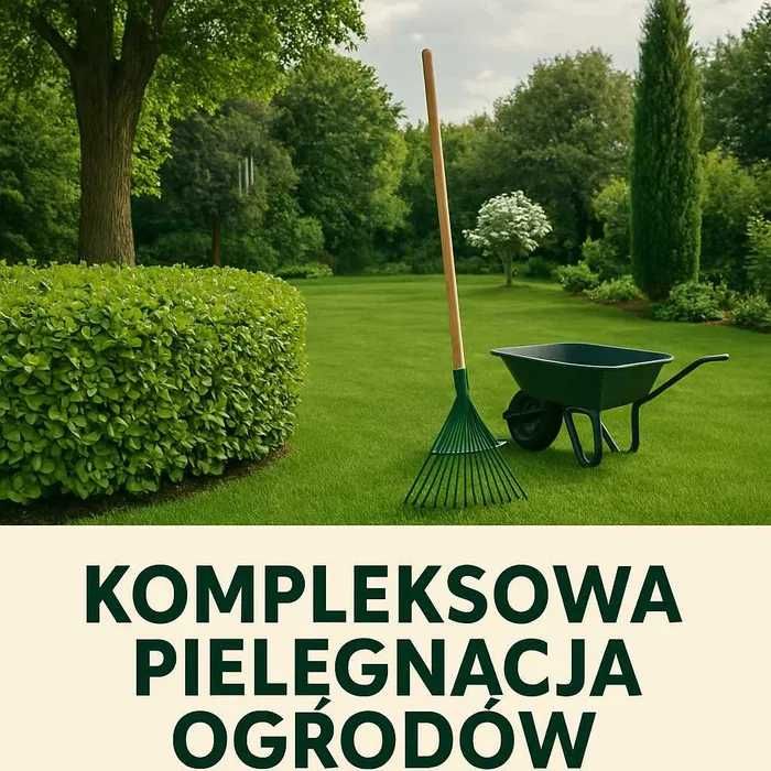 Kompleksowe usługi ogrodnicze- pielęgnacja ogrodu i porządki w garażu