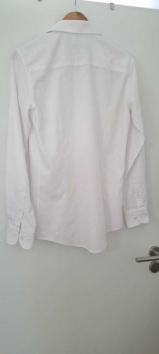 Camisa branca para homem Suits Inc