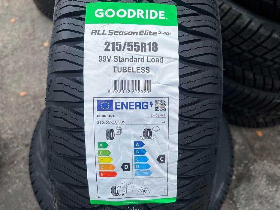 215/55R18 Goodride całoroczne Nowe 1szt Para Kpl Montaż Gratis N1826