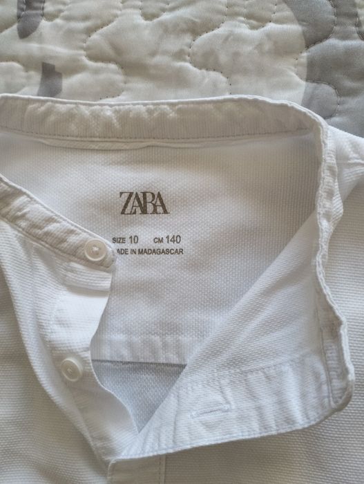 Camisa 10 anos zara