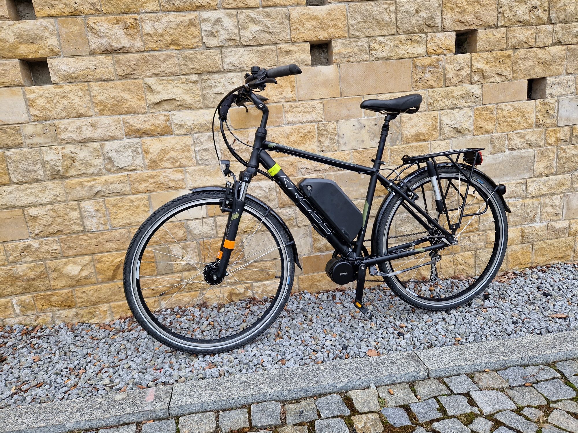 Konwersja rower elektryczny ebike przeróbka bafang 1150Wh 24Ah manetka