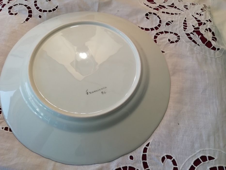 Prato pintado à mão