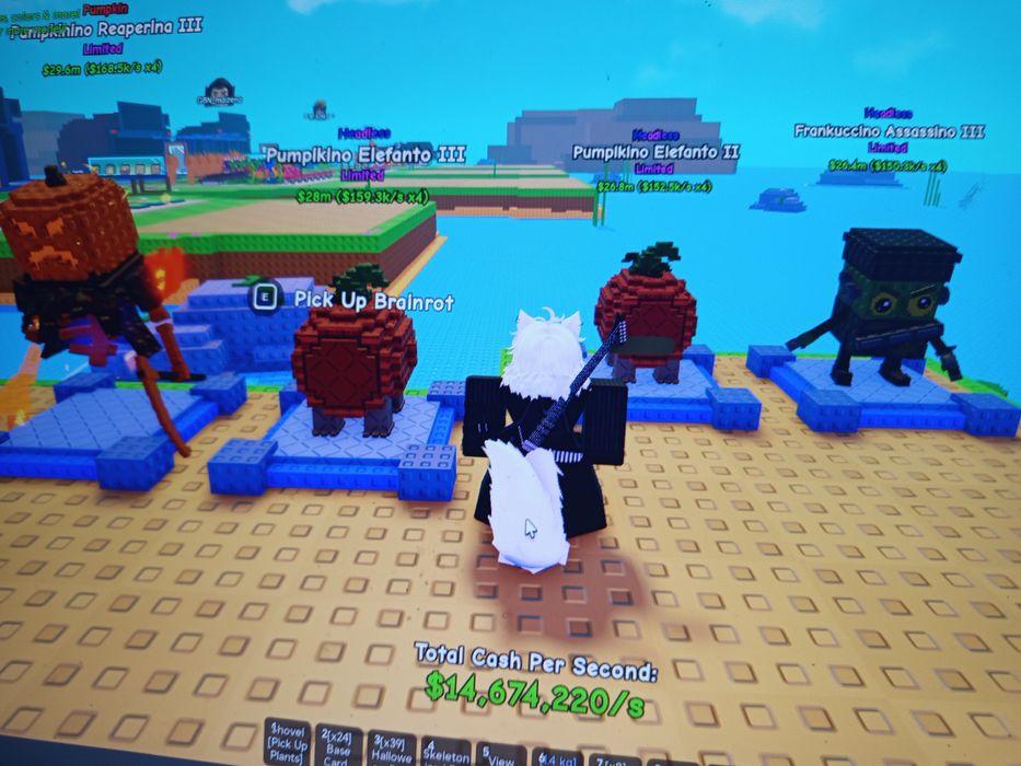 Plants vs brainrots,растения против брейнротов недорого