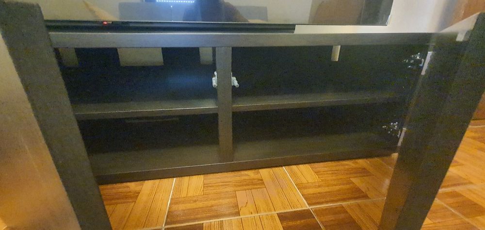 Movel Tv preto-castanho