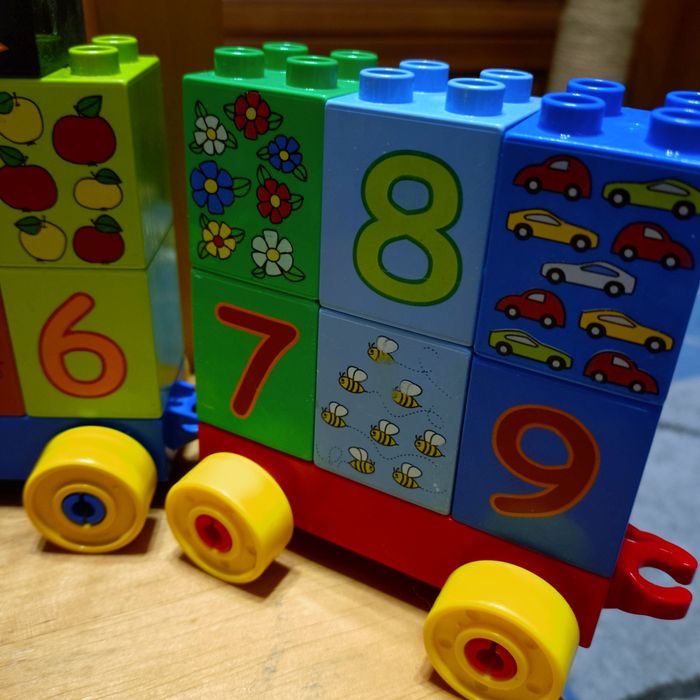 Lego duplo оригінал поїзд паровозик