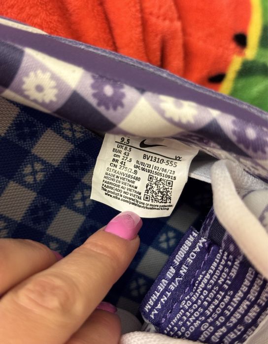 чоловічі кросівки Nike SB Dunk Low Concepts Purple Lobster BV1310-555