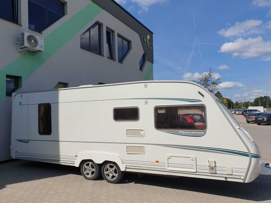 Duża przyczepa ABBEY SPECTRUM 2005r dwuosiowa