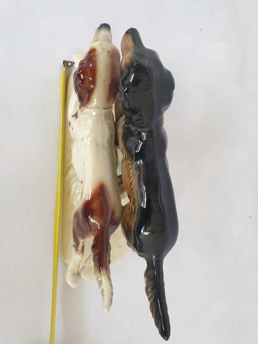 figurka psy gończe porcelanowa mysliwskie