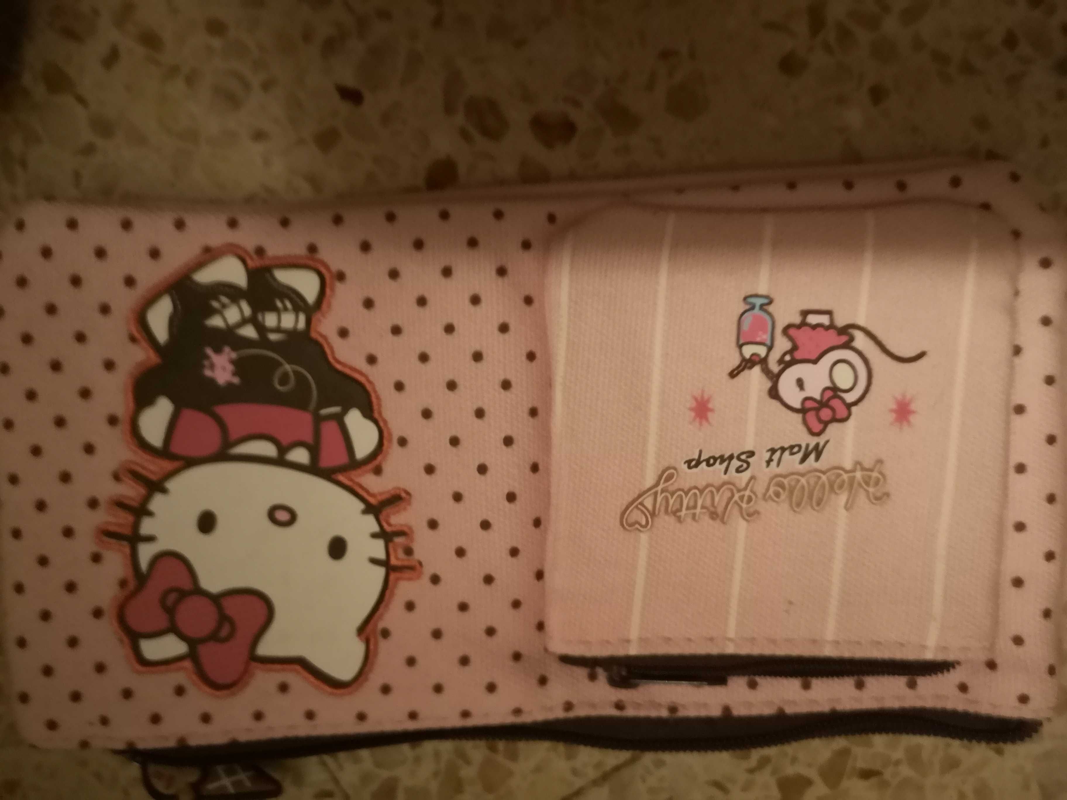 NOVO - Mochila + Lancheira / NOVO - Mochila + Estojo da Hello Kitty