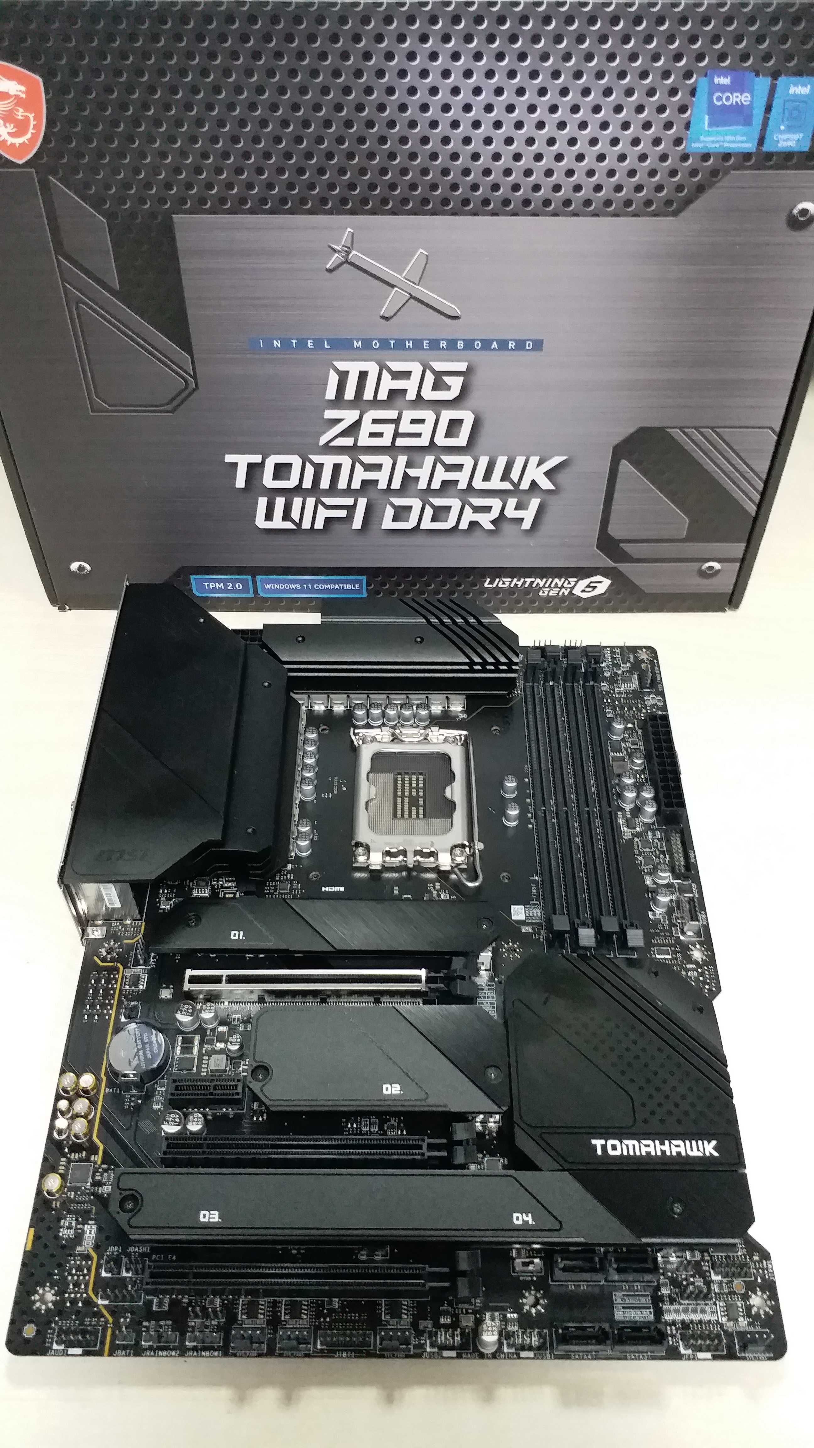 Топ плата MSI MAG Z690 Tomahawk WiFi DDR4 Сокет 1700