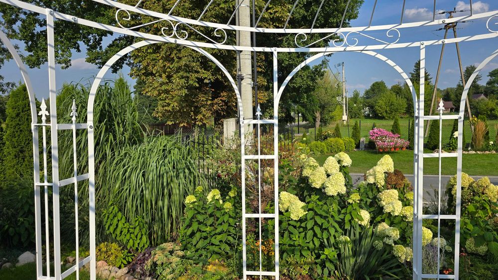 Altana metalowa okrągła