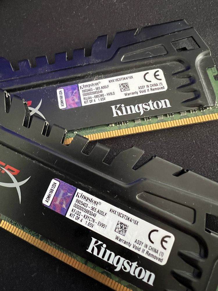 Kingston HyperX Beast DDR3‑1866 CL9 2×4 ГБ