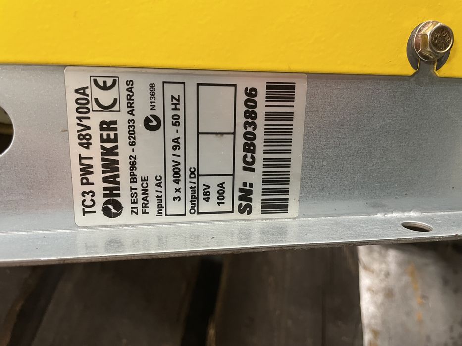 Ładowarka prostownik trakcyjny 48V Hawker