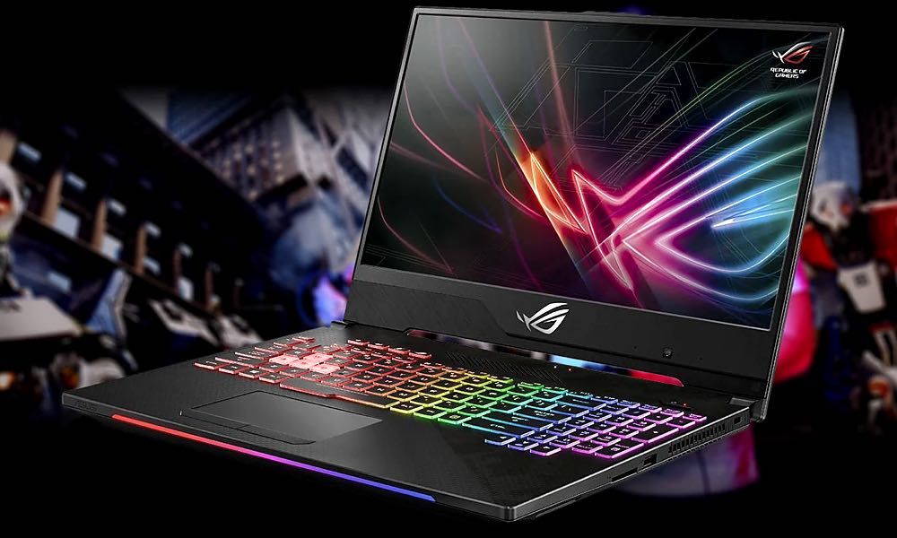 Gamingowy Laptop Asus ROG 144Hz 12-wątk i7 GTX1060 Ram-16GB M2-256GB