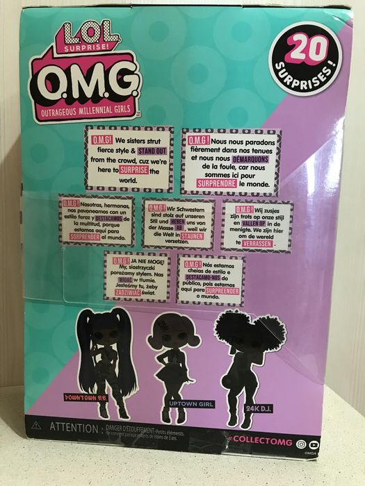 LOL Surprise OMG 24K D. J. 20 сюрпризов