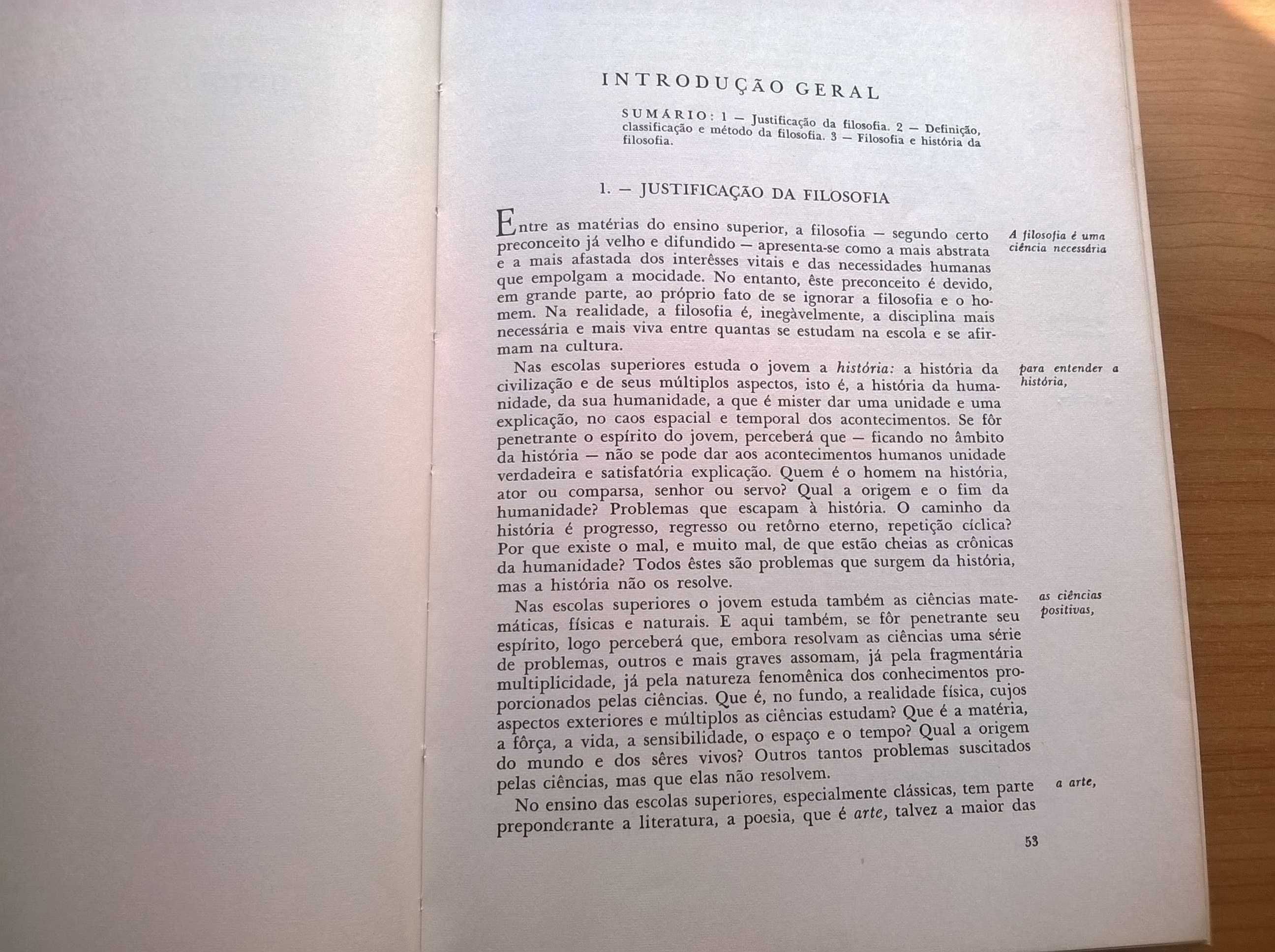 História da Filosofia - Umberto Padovani e Luís Castagnola