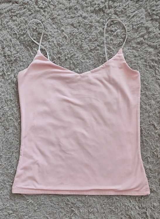 Hallhuber Basic top różowy