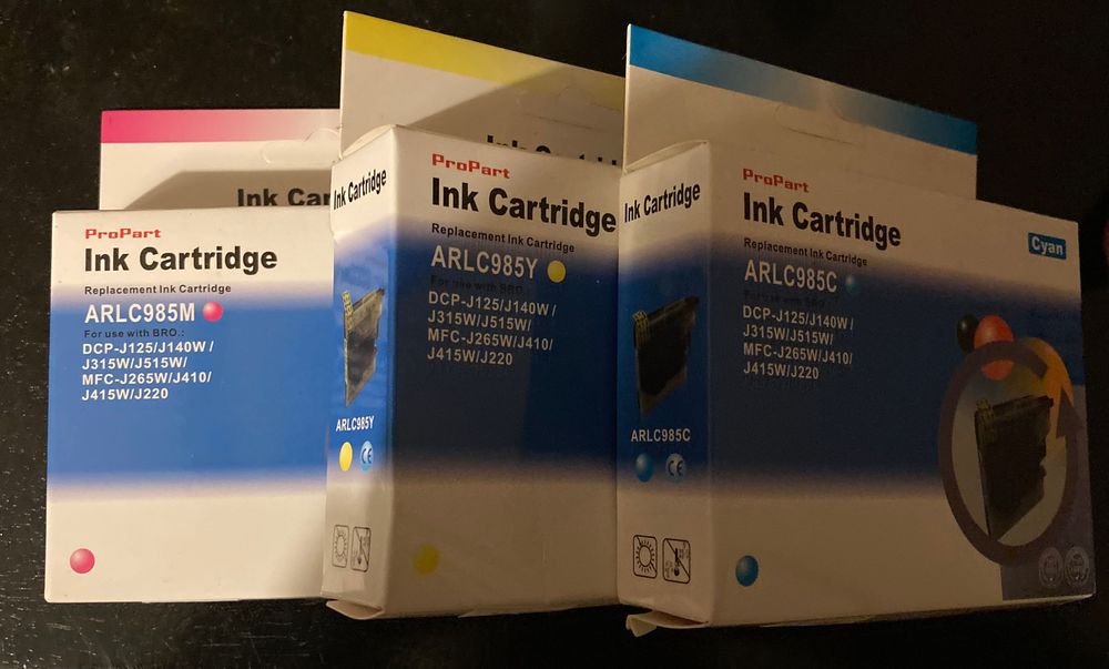 Tinta impressora Brother C985