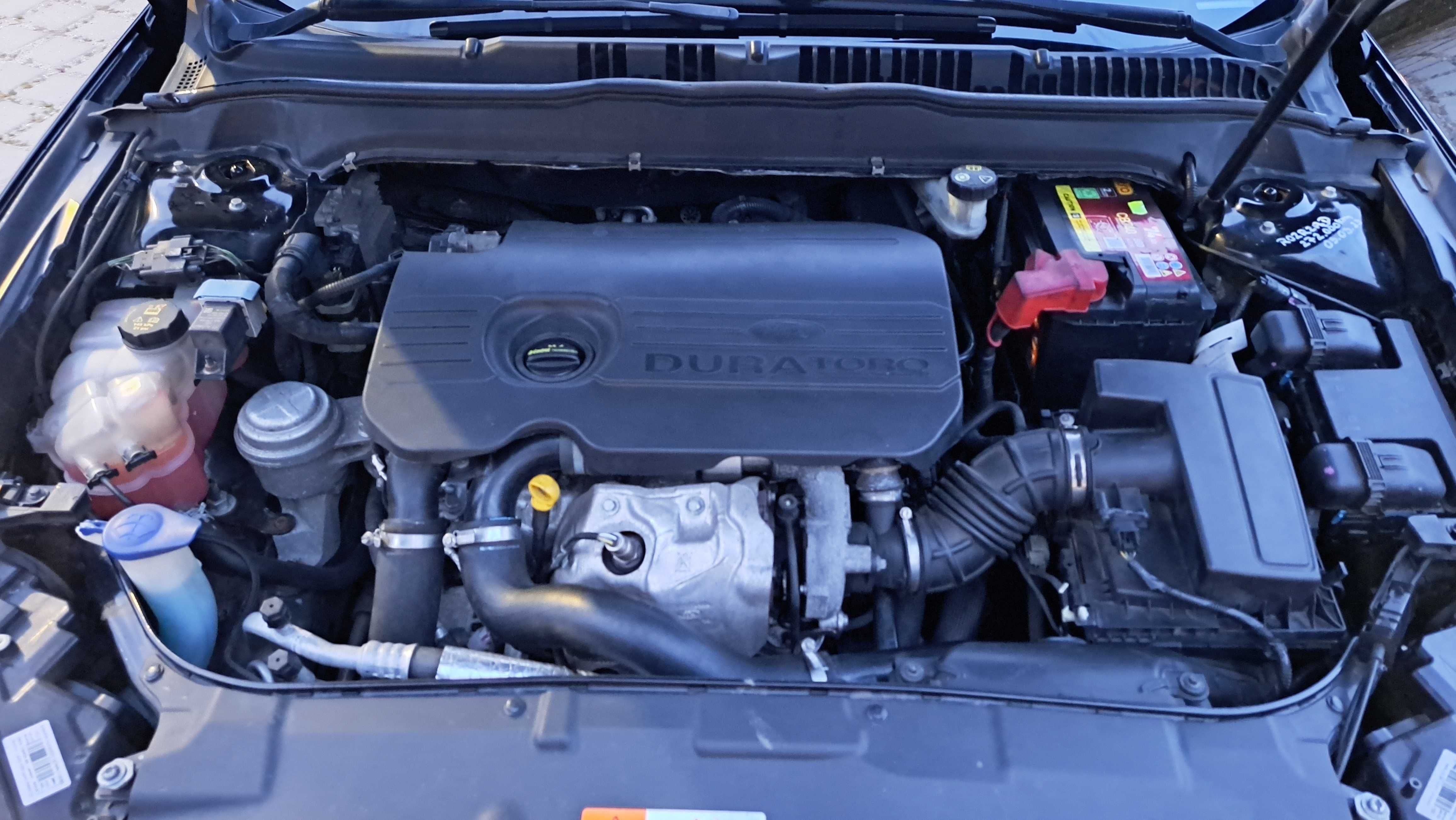 Ford Mondeo Mk5 1.5 tdci 2016r czarny jasny środek MEGA AUTKO Salon PL