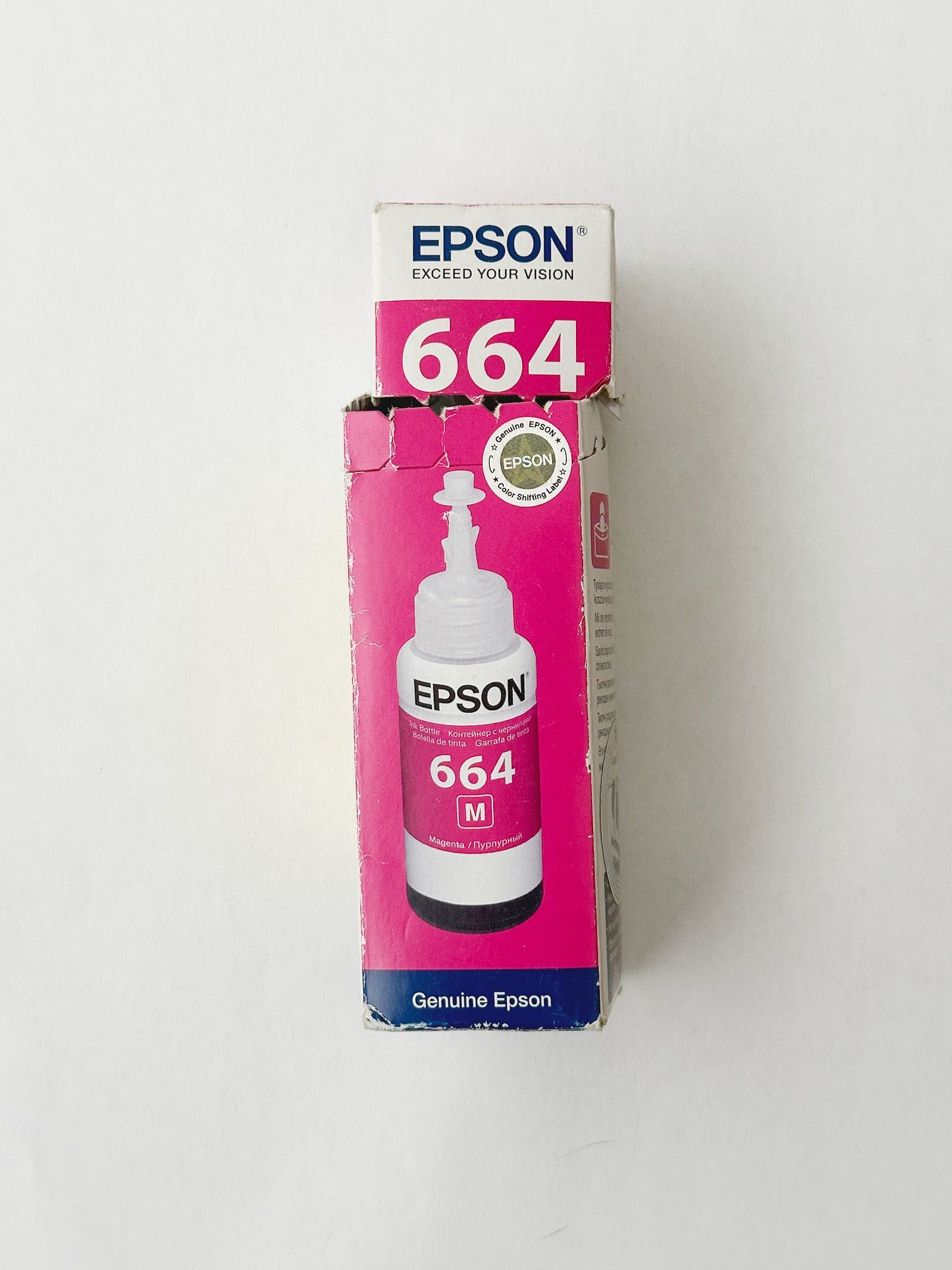 Tusz Epson 664 magenta - oryginalny