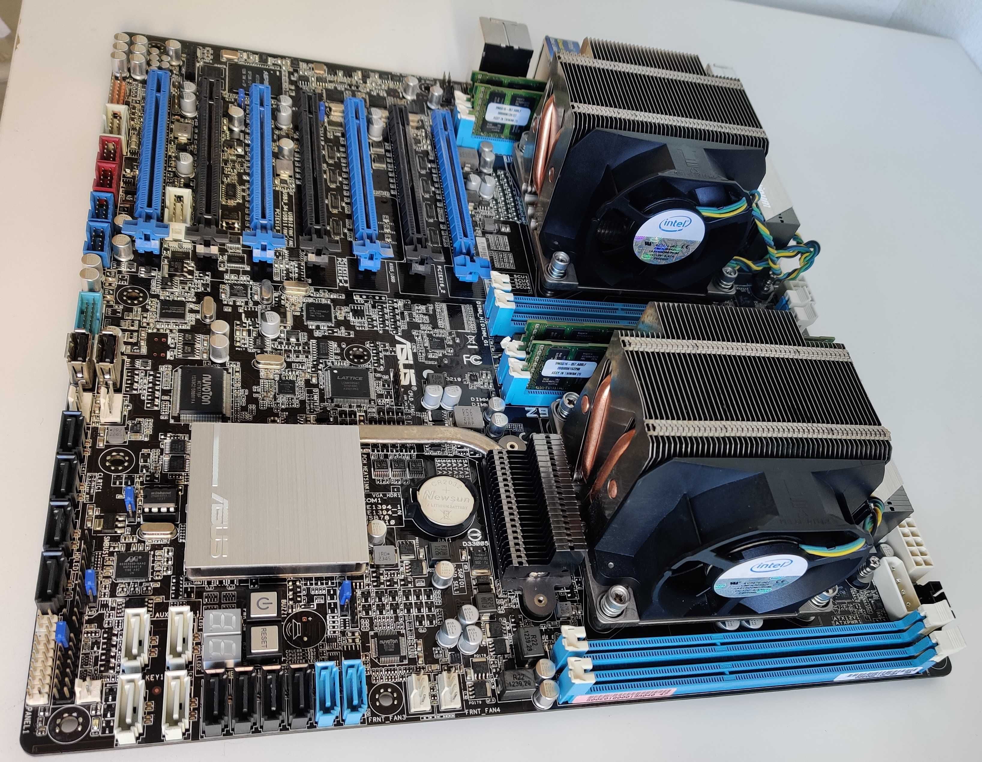 Servidor | 2x Xeon E5-2620 | ASUS Z9PE-D8 WS | 32GB ECC