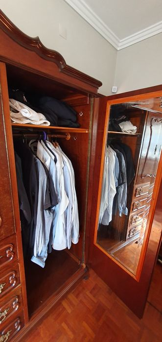 Roupeiro de 3 portas chippendale