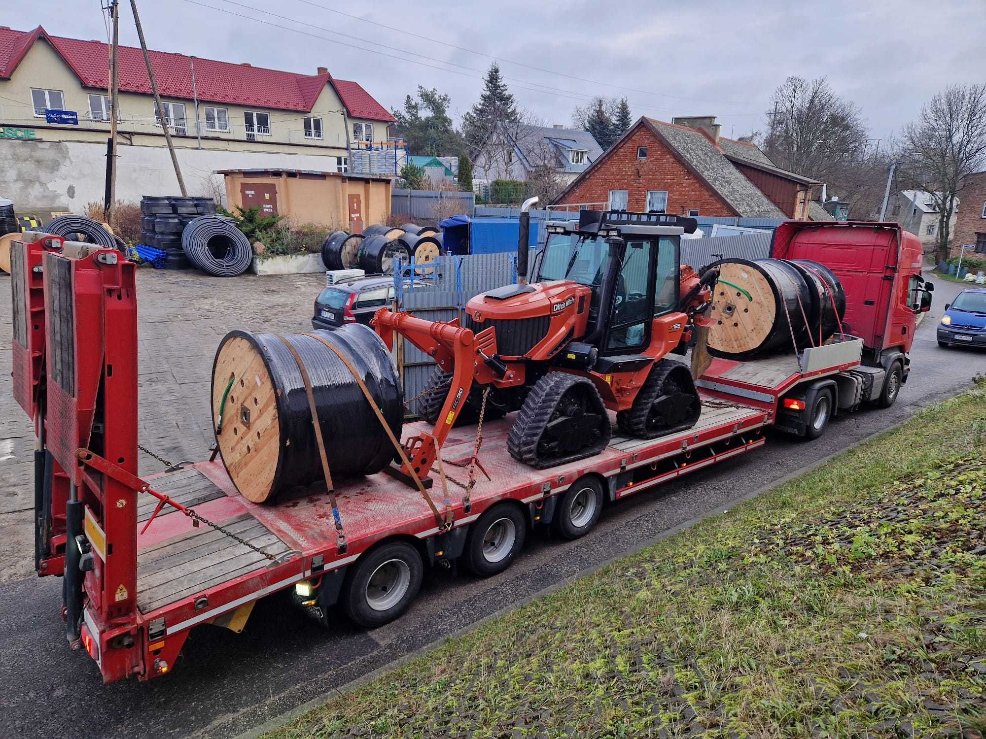 Efektywne płużenie światłowodów i kabli